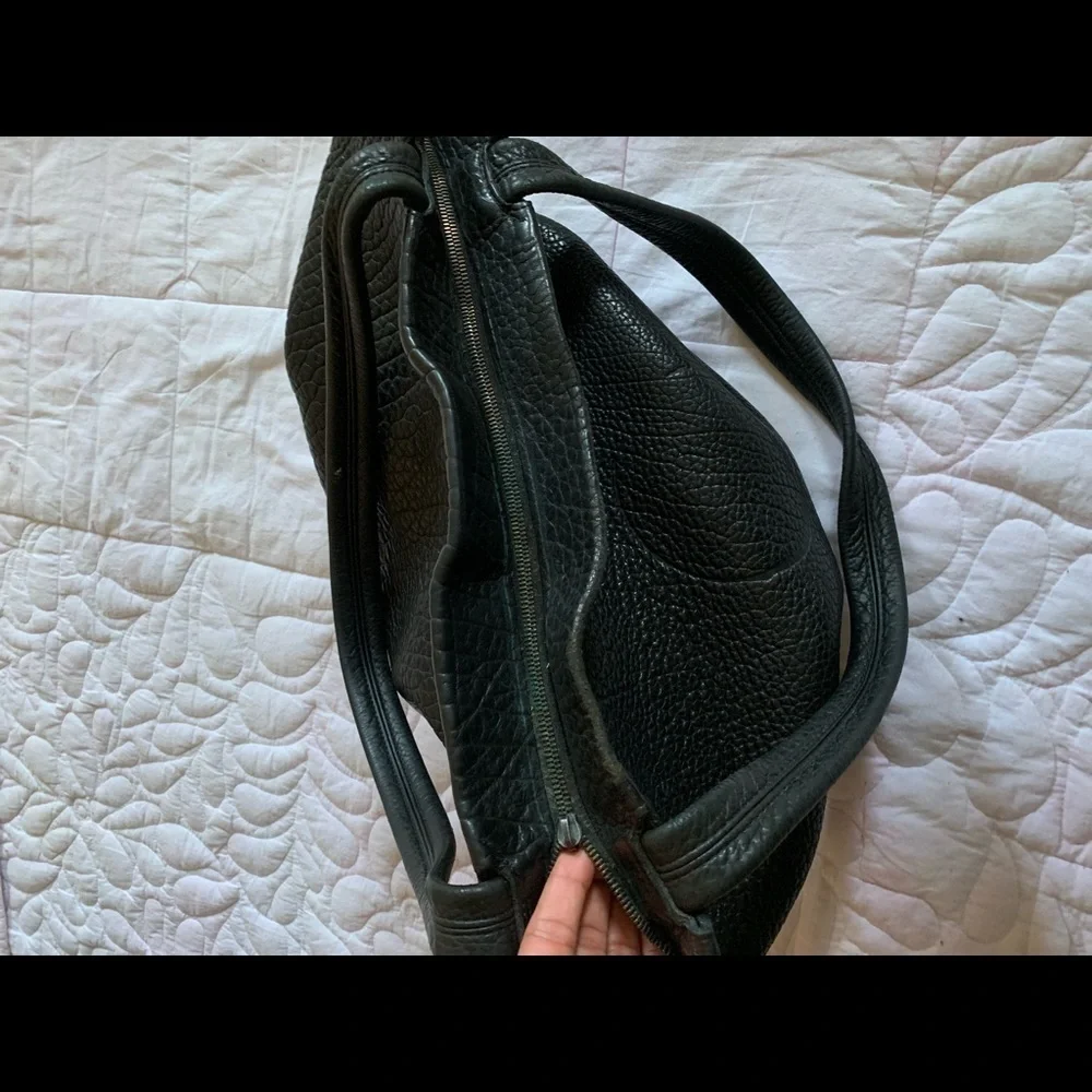 Leather tote unknown brand. Woman/man unisex